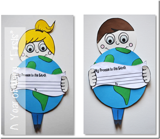 Earth Day Writing Craft for Kids - Life Between Summers