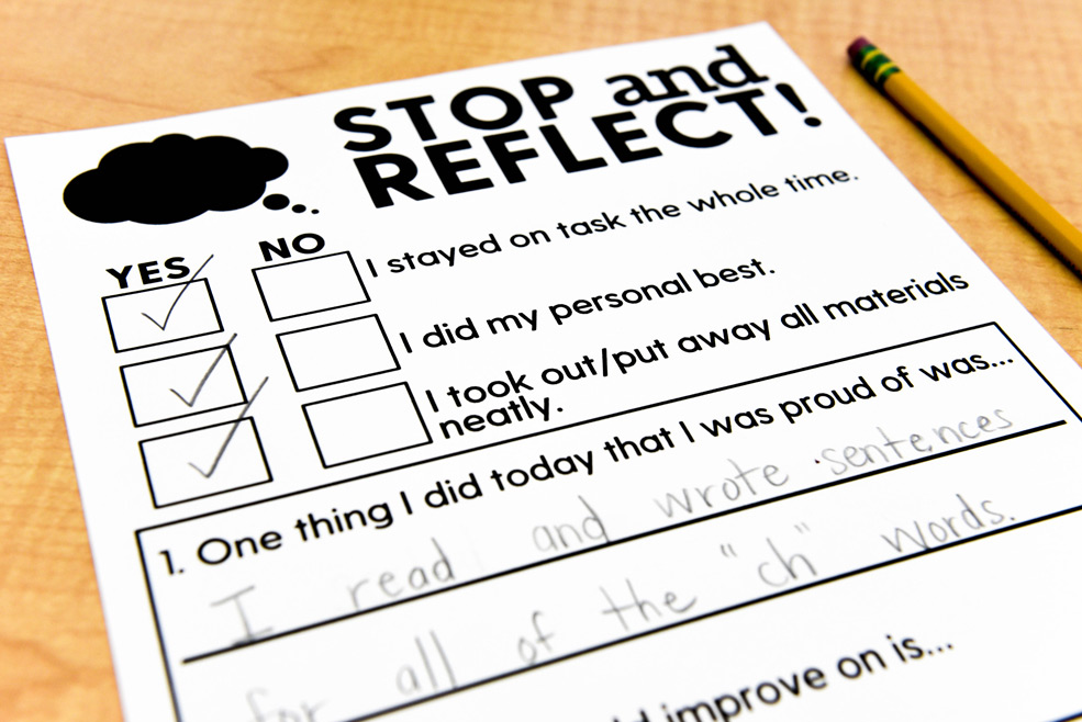 Reflection log