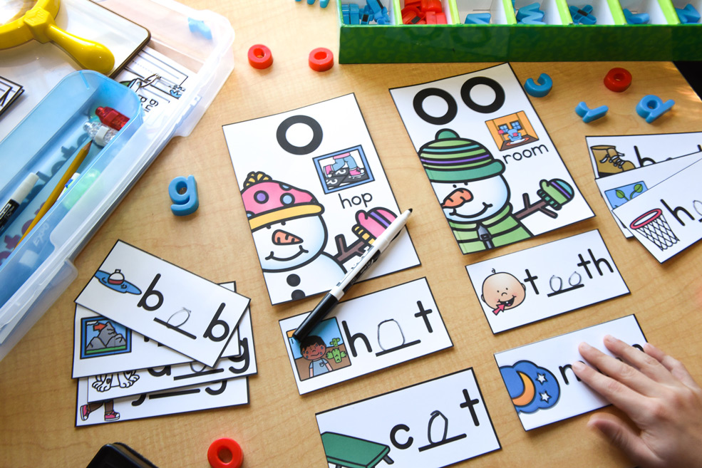 Sorting words by sound-spelling