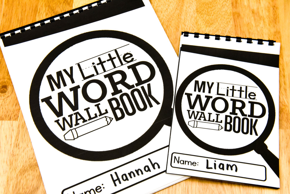 My little word wall book