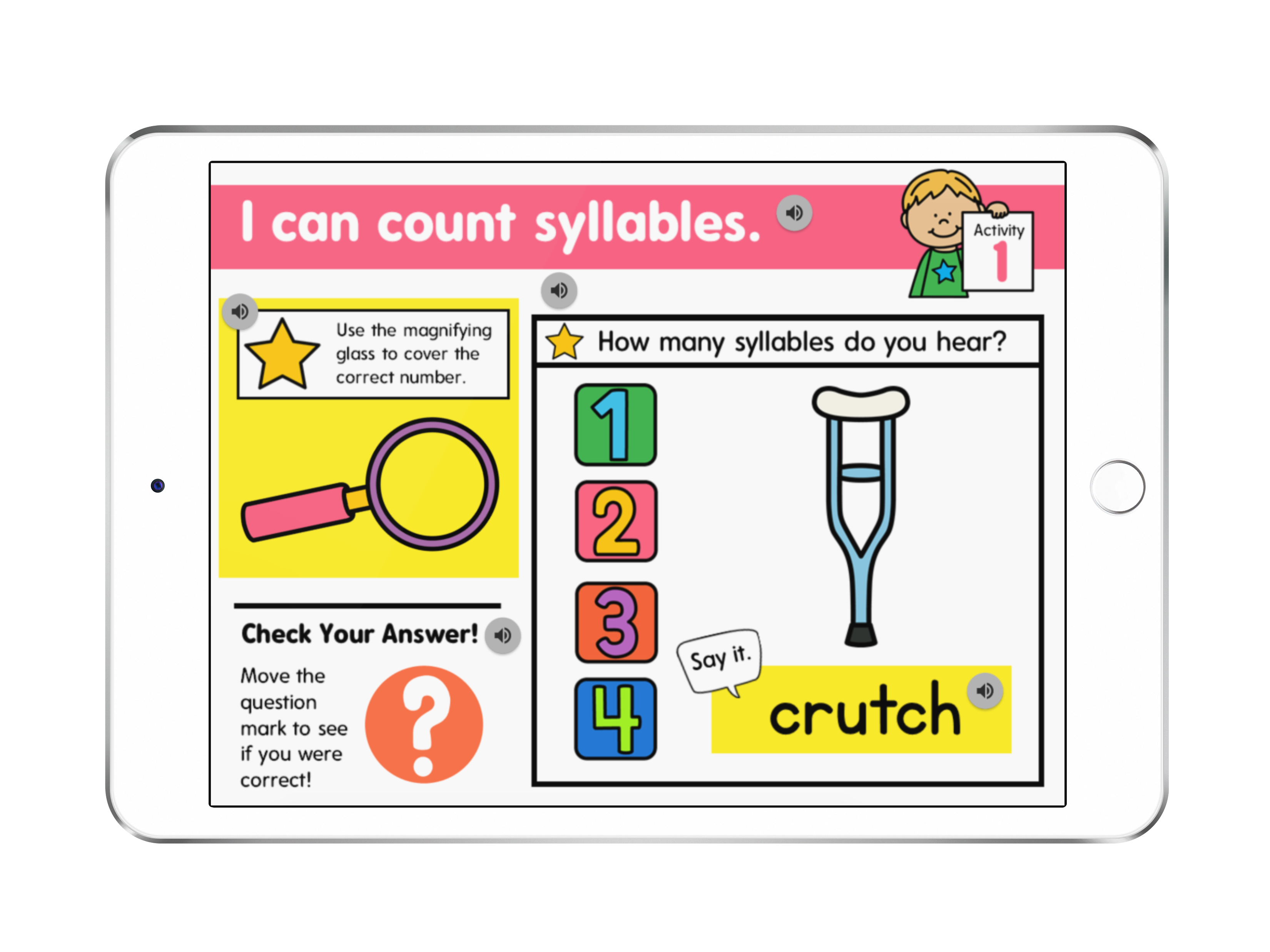Counting syllables